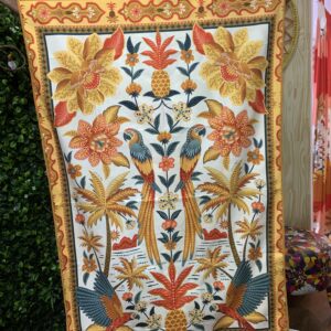 Toalha Farm Tchibum Estampada Jardim Boho (Novo)