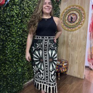 Camisa Cropped Farm Preto Básico (novo)
