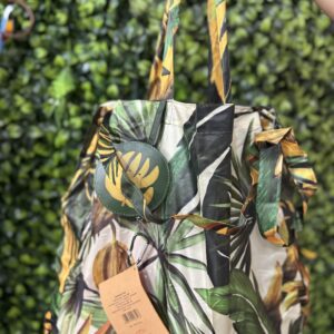Bolsa Chaveiro Farm Folhagem De Banana (novo)