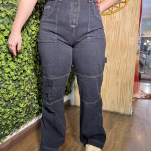 Calça Cargo Bluesteel Escura (Desapego)