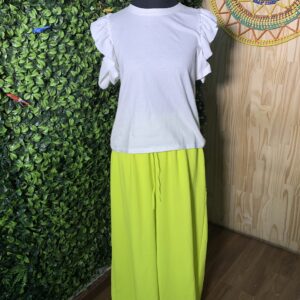 Calça Planeta Charm Verde (Desapego)