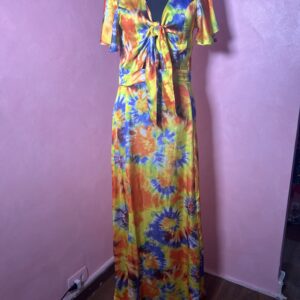 Vestido Aquamar Tie Dye (Desapego)