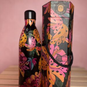 Garrafa Farm Glub Glub Estampada Flor De Banana 1L (novo)