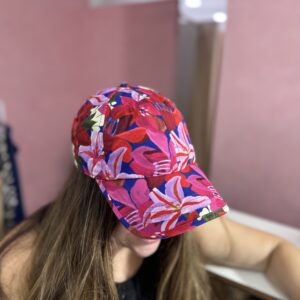 Boné Farm Aquarela Floral Vermelho (novo)