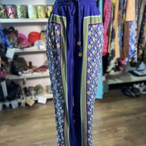 Calça Farm Cenoura Abacaxi Gráfico Azul (Novo)