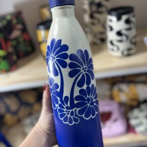 Garrafa Farm Glub Glub Palermo Azul e Branco 750ML (novo)