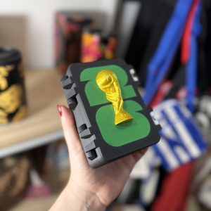 Porta Figurinha Copa do Mundo 2026 Organizador Premium Colecionador 500
