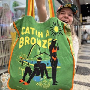 Maxi Bag Bolsa Farm Rio Catch a Bronze Verde Amarela Laranja (novo)