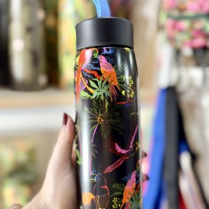 Garrafa Térmica Farm Que Sede Voo Descoladinha Preto 500ML (novo)