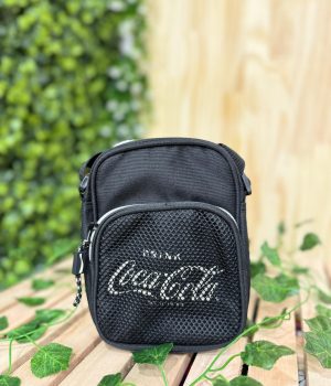 Bolsa coca cola preta (novo)
