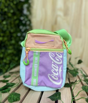 Bolsa coca cola new fresh roxa (nova)