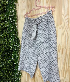 Calça pantalona cortelle desapego