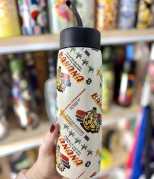Garrafa Farm Que Sede Banana da Feira Branca 750ml (novo)