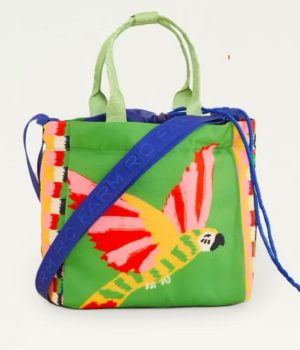 Bolsa Lancheira Farm Ziriguidum Bosque dos Pássaros Verde Colorido (novo)