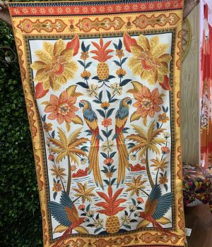 Toalha Farm Tchibum Estampada Jardim Boho (Novo)