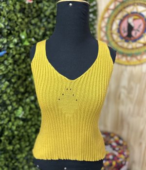 Blusa De Tricô Amarela (desapego)
