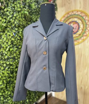 Casaco Blazer Cinza Escuro (desapego)
