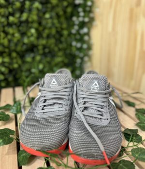 Tênis Reebok Crossfit Nano 8.0 Flexweave Cinza E Branco (desapego)