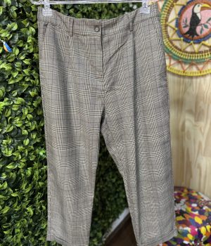 Calça Social Xadrez (desapego)