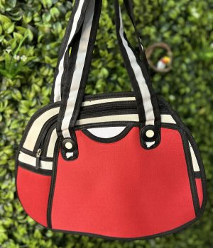 Bolsa Cartoon Bag Vermelho (desapego)