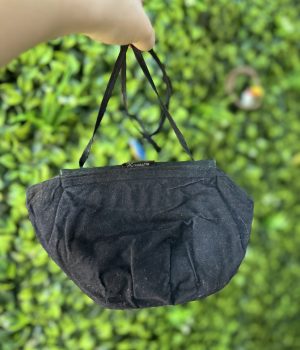 Mini Bolsa Vintage Preta (desapego)