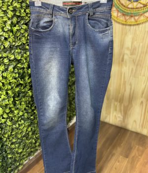 Calça Jeans Escuro Flare  (desapego)