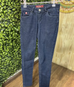 Calça Jeans Escuro Básica (desapego)