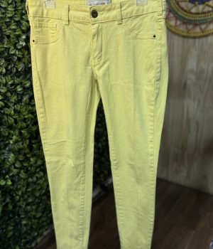 Calça Jeans Clock House Amarela (desapego)