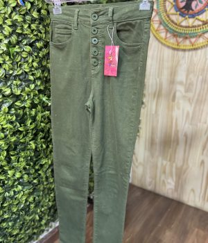 Calça Jeans Verde (desapego)