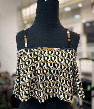 Blusa Cropped Caju Farm (desapego)