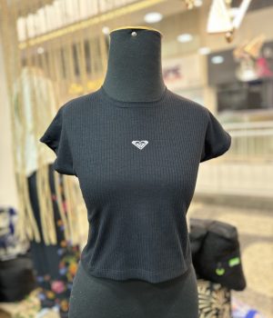Blusa Cropped Gola Alta Roxy (desapego)