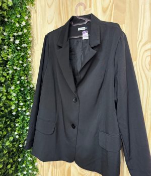 Blazer preto gota de sol (desapego)