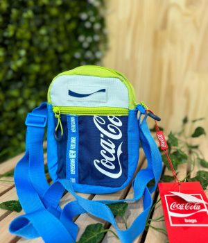 Bolsa coca cola new fresh azul  (novo)